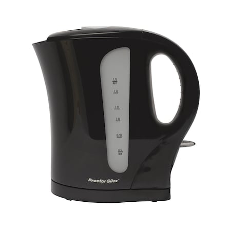 Proctor-Silex Proctor Silex Black Glass/Plastic 1.7 L Electric Tea Kettle K4097PS